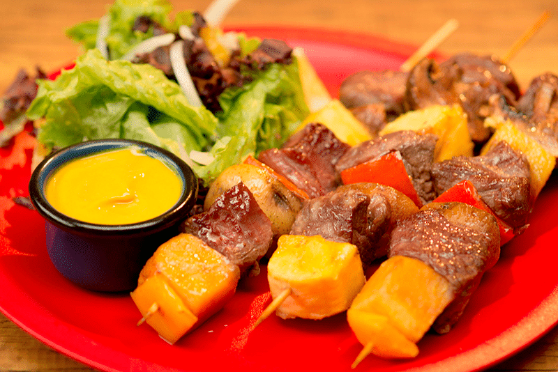 Pinchos de carne de res - Sabor USA | Nicaragua